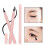 Rust-Colored Rod Tough Black Straight Uniform Waterproof 3