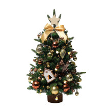 Sapin de Noël décoratif de 45 cm pour la maison, le bureau, la réception d'un centre commercial, compatible avec les décorations de fêtes de fin