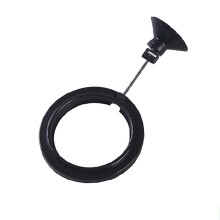 Aquarium feeder tank floating ring for fish food