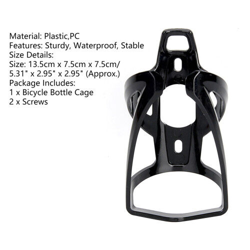 Bicycle Water Bottle Cage Blue Purple Thickened Base 1