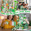 Husfou St. Patrick's Day tiered tray decor set 15 pcs 5
