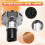 20Pcs EC12D1524403 Car Navigation CD Volume Encoder with Push Button  EC12 Round Type 30 Position 15 Pulse 9