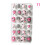 Children's nail files medium length matte finish 1 kit 6