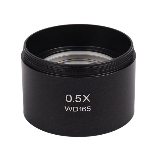 WD165 Stereo Microscope Barlow Lens 0.5X M48 1