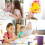 Kids Sponge Painting Brushes Set with Assorted Patterns 32 6