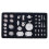 Flowers Porcelain Plate Ceramic Tea Set 40 Pieces 4