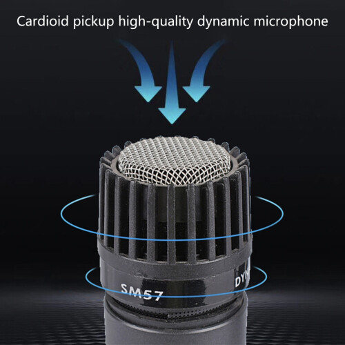 Shure SM57 Dynamic Microphone for Singers and Professionals 2
