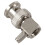 BNC male right-angle crimp connector for RG58/RG400, silver 7
