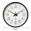 Luminous Wall Clock Silent Night Light 30cm 6