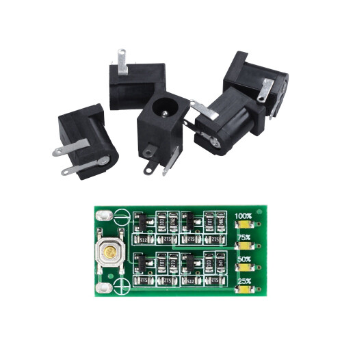Power Jack and Battery Indicator Kit 6 pcs 1
