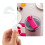 Silicone Straw Caps for Stanley 3pcs Transparent 2