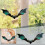 Blue Gothic Bat Pendant Decoration for Halloween Party 4