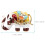 Elephant brooch animal lapel pin decorative 1 piece 3