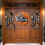 Halloween wreath front door decoration 1 piece 7