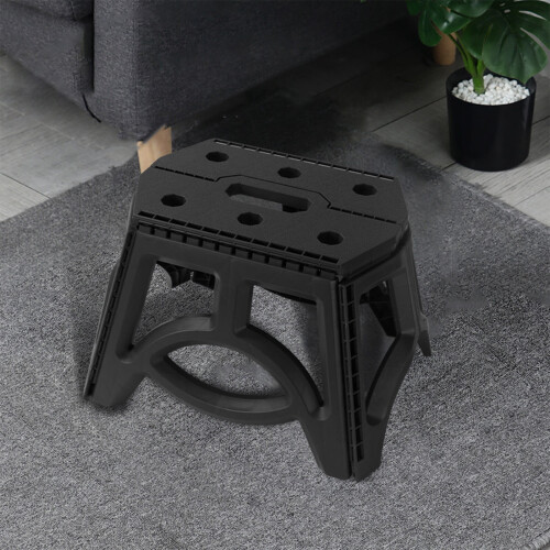 Folding Step Stool Plastic 12 Inch 300 lbs 1