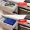 Battery Organizer Storage Holder with Tester for AA AAA 9V 4