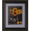 Polystyrene vintage picture frame dark walnut 16x28 in 1