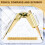 Compass Scriber Tool for Woodworking Drawing 3