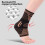 Ankle Brace Sock Breathable Compression Sleeve 1 Pair 4