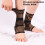 Ankle Brace Sock Breathable Compression Sleeve 1 Pair 3