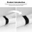 Tennis racket rubber grip ring wear-resistant elastic 3