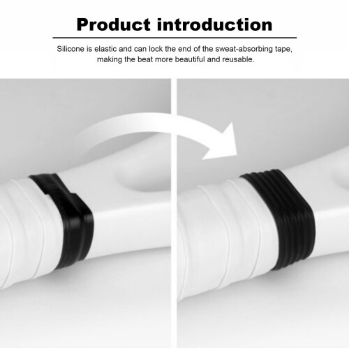 Tennis racket rubber grip ring wear-resistant elastic 2
