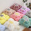 Godom bath towel set coral velvet 2-piece 5