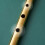 Brass Irish whistle in C/D key 6-hole tin penny whistle 5