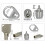 10X Desktop Computer Lock Computer Case Lock Anti-Theft Lock for Internet Cafe Office Management Lock 4