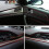 Car Interior Decorative Strip Red 1 Set 7