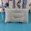 Red long square pillow for travel and side sleeping 1 pack 7