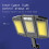 LED Security Flood Light IP65 Motion Sensor 3 COB Beads 3