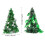Collapsible Christmas Tree with Stand 2 pcs 2