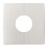 Wall hole decorative cover square escutcheon plate 1 pc 6