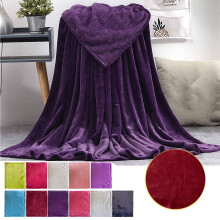 Flannel Bath Towel Blanket 55x75 cm Coral Fleece
