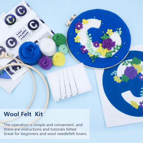 Needle Felting Kit for Beginners with Tools and Instructions 1