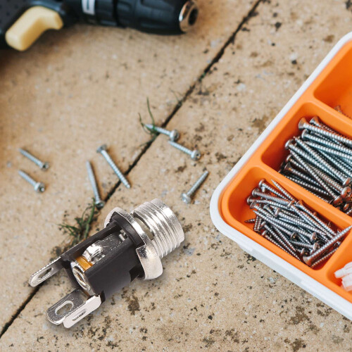 DC Power Jack Socket Female 5.5mmx2.1mm 5 pcs 2