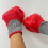 Red Insulating Gloves 400V 1 Pair for Electrical Work 3