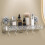 Glacier Pattern Suction Cup Shelf Rectangular 1 Pack 7