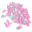 Disco Ball Paper Cutouts Party Confetti 100pcs 6