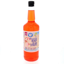 Cotton Candy Snow Cone Syrup BPA-Free Plastic Bottle 32 fl