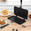 Non-Stick Double-Sided Sandwich Maker 1 Unit 2