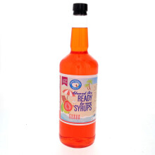 Guava Snow Cone Syrup Quart 32 fl oz Non-GMO Pure Cane Sugar
