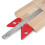 Woodworking Marking Ruler Set with 45-Degree Angle and 4