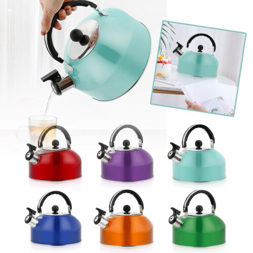 Stainless Steel Whistling Tea Kettle 3L 2