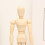 Wooden Puppet Figure Sketch Model with Movable Joints 3