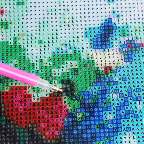 5D DIY animal diamond embroidery kit round 2