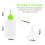 Precision needle tip glue applicator bottle for crafts 3