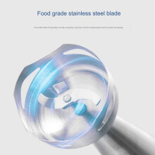 Electric Hand Blender with Four Blades for Ice Crushing and