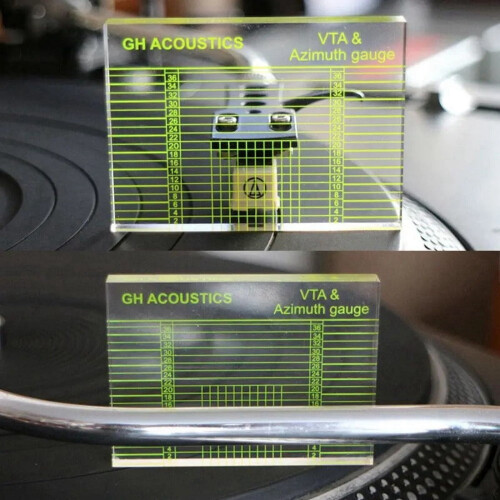 VTA and Azimuth Adjustment Ruler for Vinyl Turntables 1